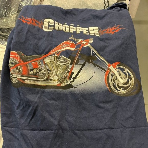 New Snap-On Navy Blue "The Chopper" Limited Edition T-Shirt - Picture 2 of 2